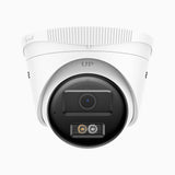 C500 - 3K PoE Überwachungskamera Außen, Intelligente Dual-Licht-Nachtsicht, 3072 × 1728 @ 20fps, intelligente Erkennung von Personen und Fahrzeugen, integriertes Mikrofon, IP67