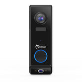 Camstro 2K+1080P Smart Video Doorbell, Two-Way Audio, Customised Human Detection, Day Night Vision, 5200mAh Rechargeable Battery, Support TF Card & Cloud Storage, Work with Alexa and Google Assistant