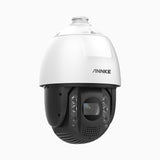 CZ825X - 4K 25X Optical Zoom PoE PTZ Speed Dome Security Camera, IK10 Vandal-Resistant, 5.9-147.5 mm Lens, 660 ft Colour Night Vision, Audio & Visual Alarm