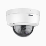 VC500 - 3K IK10 Vandalensichere PoE Überwachungskamera außen, 3072*1728 Auflösung, Farbnachtsicht, Eingebautes Mikrofon und SD-Kartensteckplatz, funktioniert mit Alexa