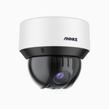 CZ425X - 4MP PoE Dome Überwachungskamera aussen, 25X optischer Zoom, Farbnachtsicht, IK10 vandalensicher, intelligente Verhaltensanalyse, Unterstützung externer Sirenen