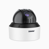 CZ425X - 4MP PoE Dome Überwachungskamera aussen, 25X optischer Zoom, Farbnachtsicht, IK10 vandalensicher, intelligente Verhaltensanalyse, Unterstützung externer Sirenen