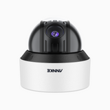 CZ425X - 4MP PoE Dome Überwachungskamera aussen, 25X optischer Zoom, Farbnachtsicht, IK10 vandalensicher, intelligente Verhaltensanalyse, Unterstützung externer Sirenen
