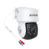 ANNKE 1080P AHD Überwachungskamera für Zuhause mit 350° Schwenk- und 90° Neigefunktion, 30m IR-Nachtsicht, digitalem WDR, 3,6mm Objektiv für klare Sicht, IP65 wetterfeste Erweiterungskamera