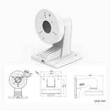 Wandhalterung kompatibel mit Hikvision / ANNKE Turret Überwachungskameras
