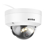 ANNKE 4K PoE Überwachungskamera Außen 8MP Dome IP Kamera, IK10 | KI Personen- & Fahrzeugerkennung, Farb-Nachtsicht, Vandalismusschutz, IP67, H.265+, Audio, 512GB TF-Karte