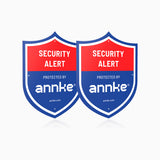 2er-Set ANNKE 10" Hochbelastbares Videoüberwachung Sign aus 100% Aluminium – Reflektierend & Wetterfest – Überwachungsschild für Haus, Garten & Grundstücksschutz