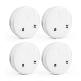 ANNKE Funk-Rauchmelder mit fotoelektrischem Sensor, 85 dB lautem Alarm, AES-128 verschlüsselter RF-Verbindung, 10 Jahren Batterielaufzeit und App-Überwachung über Alarm-Hub