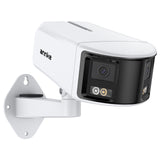 FCD600 - 6MP PoE Panorama Überwachungskamera Außen, zwei Objektiven, 180° Ultraweitwinkel, f/1.2 Superblende, BSI-Sensor, integriertes Mikrofon, aktive Sirene und Alarm, Personen-und Fahrzeugerkennung