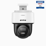 CPT500 - 3K Mini PT Speed Dome PoE Überwachungskamera aussen, intelligente Dual-Light Nachtsicht, 345° Schwenk & 80° Neigung, Menschenerkennung & Auto-Tracking Lite, Zwei-Wege-Audio, 3072x1728@20fps