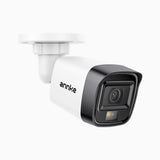 C500 - 3K PoE Überwachungskamera Außen,  Intelligente Dual-Licht-Nachtsicht, 3072 × 1728 @ 20fps, intelligente Erkennung von Personen und Fahrzeugen, integriertes Mikrofon, IP67