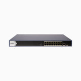 16-Port 1000Mbps Gigabit PoE+ Switch (230W Gesamtleistung) – bis zu 30W pro Port, 36Gbps Switching-Kapazität, 6kV Überspannungsschutz, Layer-2 Unmanaged Netzwerk-Switch für IP-Kameras