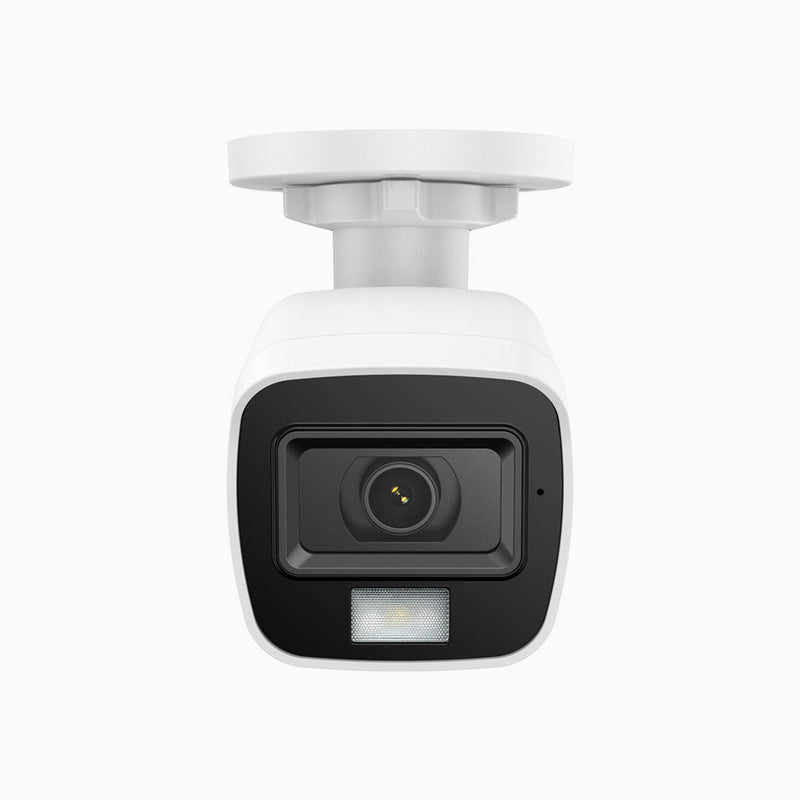 ADL500 - 3K Kabelgebundene Überwachungskamera, Zwei Lichtern Nachtsicht, f/1.2 Superblende, 4-in-1 Ausgangssignal, Eingebautes Mikrofon, IP67 wetterfest