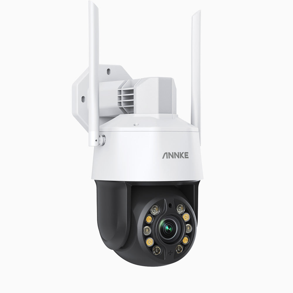 WZ500 - 5MP Funk PTZ Überwachungskamera Außen, 20-facher optischer Zoom,  328 ft Infrarot-Nachtsicht, AI-Personenerkennung & Auto-Tracking