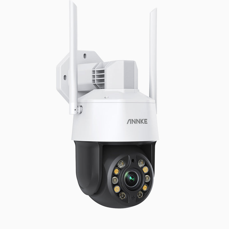 WZ500 - 5MP Funk PTZ Überwachungskamera Außen, 20-facher optischer Zoom, 328 ft Infrarot-Nachtsicht, AI-Personenerkennung & Auto-Tracking, Zwei-Wege-Audio